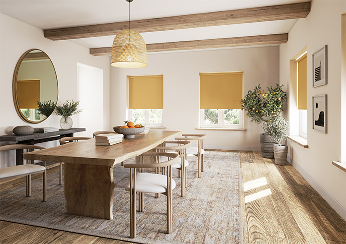 Trinity (Blackout), Mellow Yellow - Roller Blind - Image 7